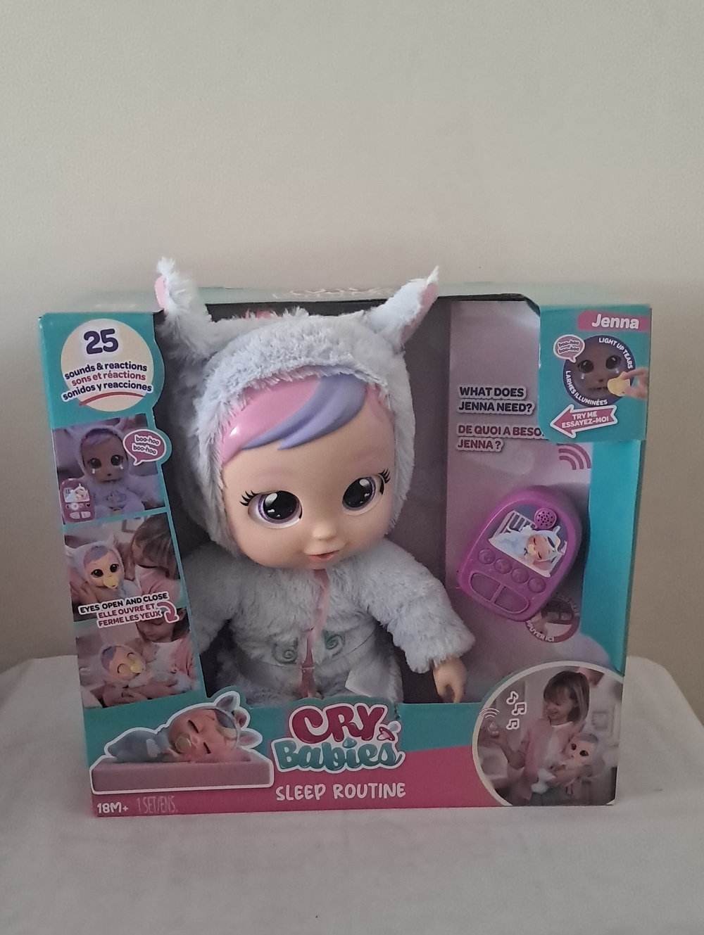 Cry Babies Sleep Routine Doll